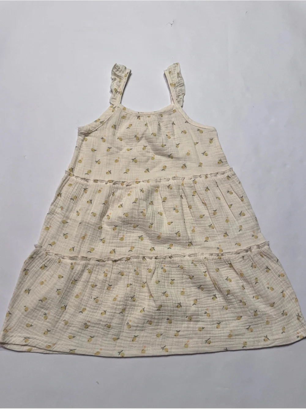 Rabbit + Bear Girl's Soft Floral Organic Cotton Sun Dress Bundle Lot Of 2 Sz 6